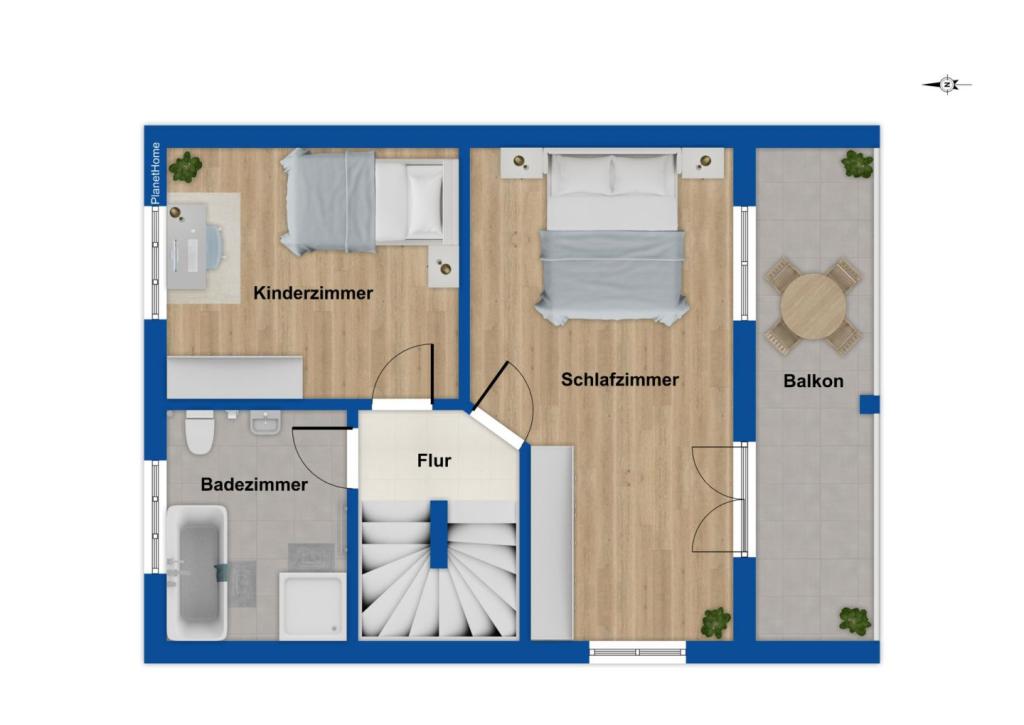 Grundriss - Obergeschoss
