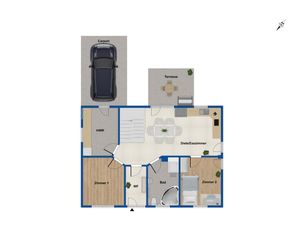 Grundriss Erdgeschoss