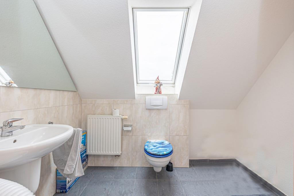 WC im Dachgeschoss