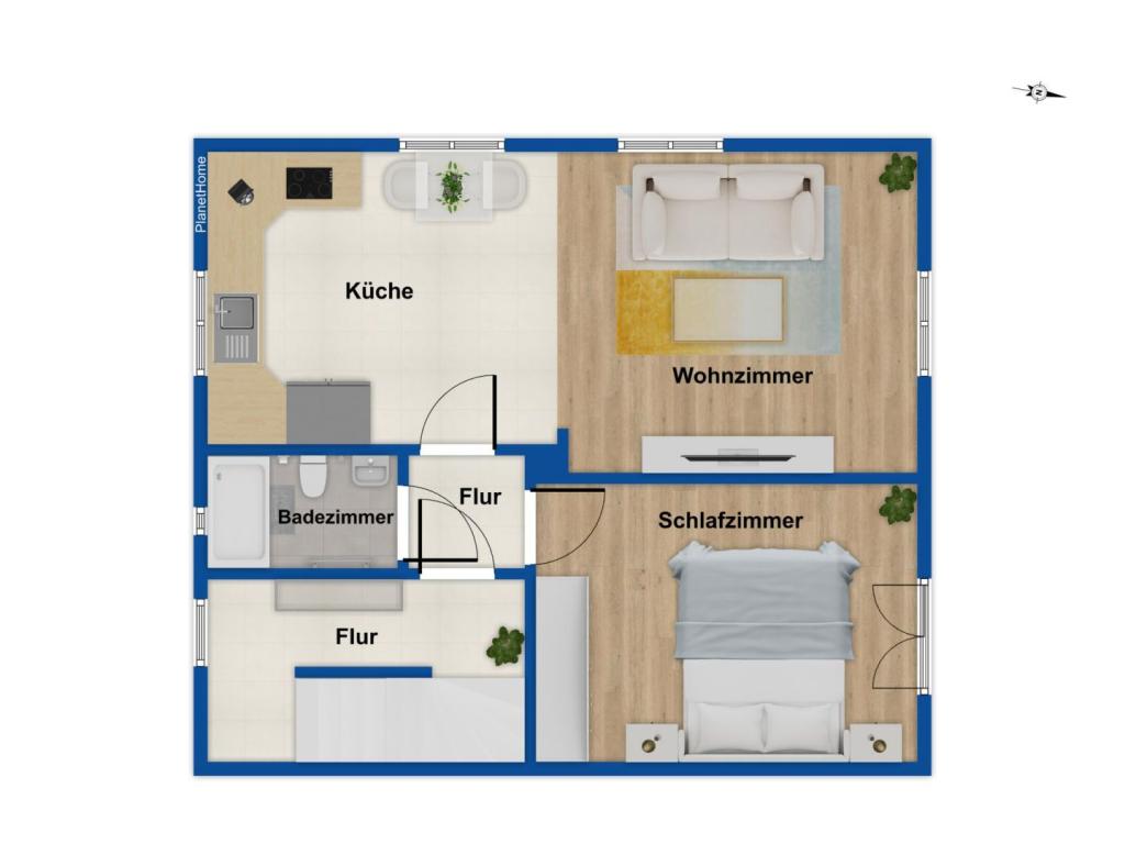 Grundriss Obergeschoss