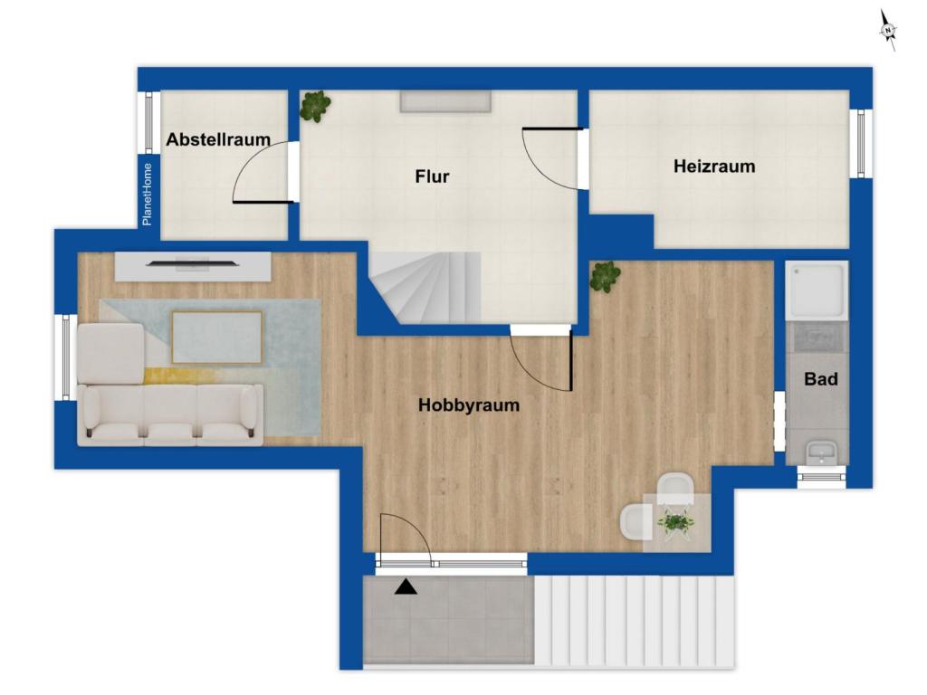 Grundriss Untergeschoss