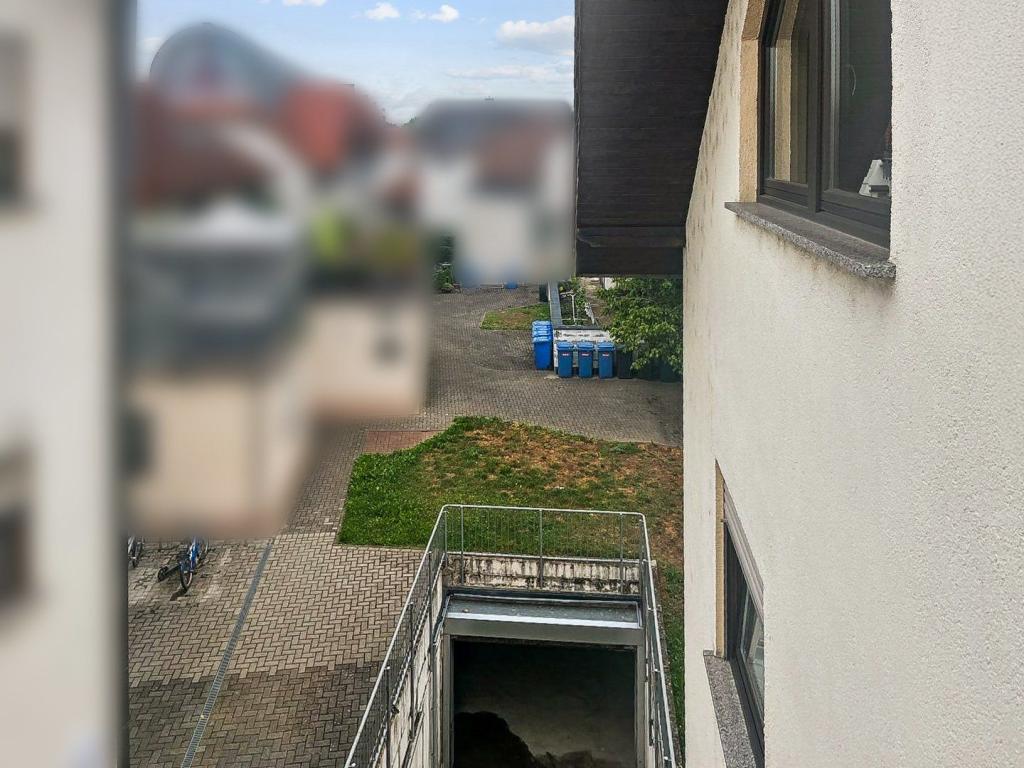 Blick zur Tiefgarage