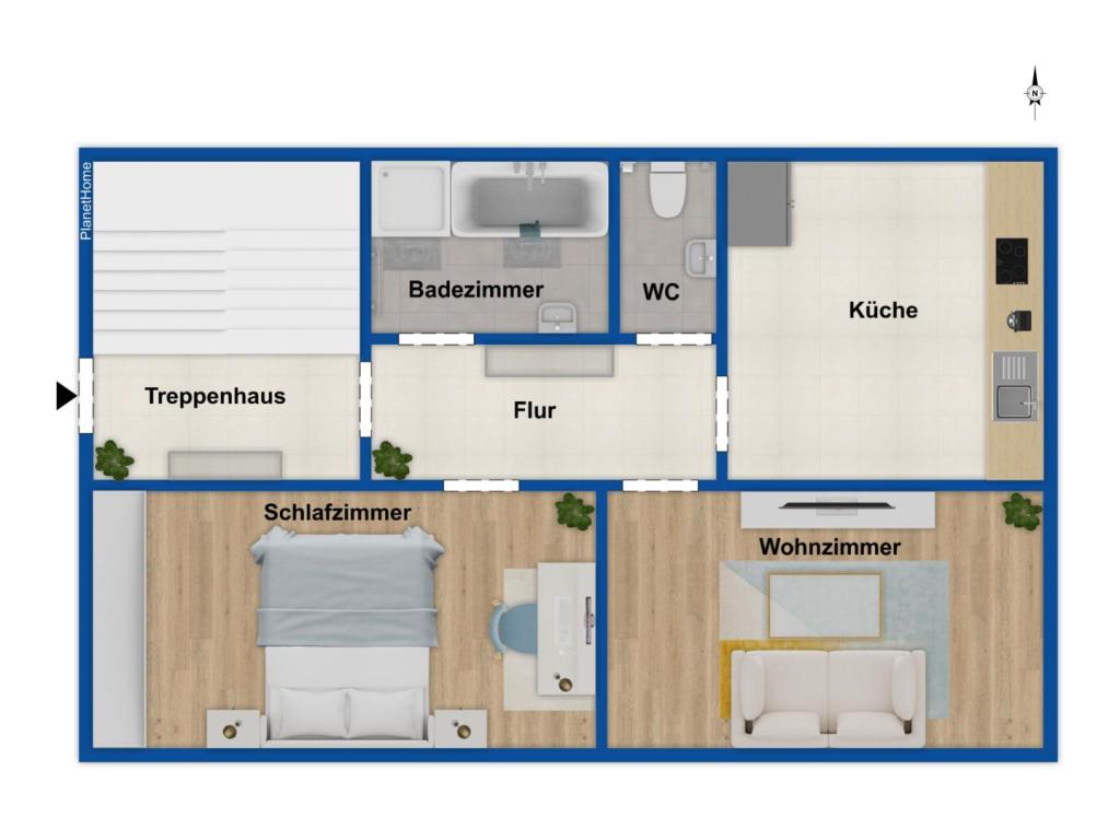 Grundriss I Vorderhaus