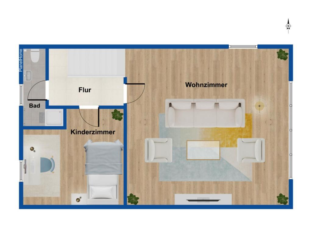 Grundriss Obergeschoss
