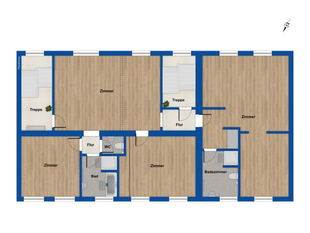 Grundriss Obergeschoss