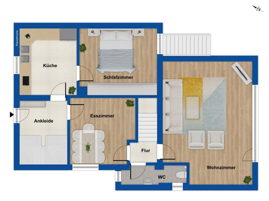 Grundriss Erdgeschoss