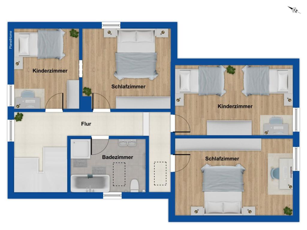 Grundriss Obergeschoss
