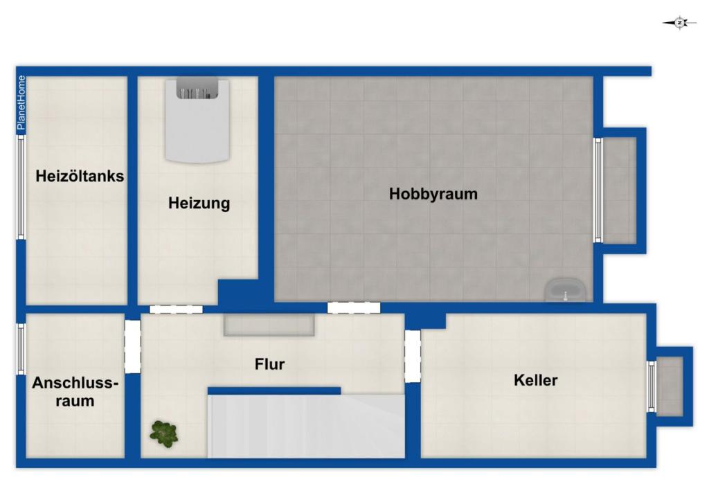 Grundriss Kellergeschoss