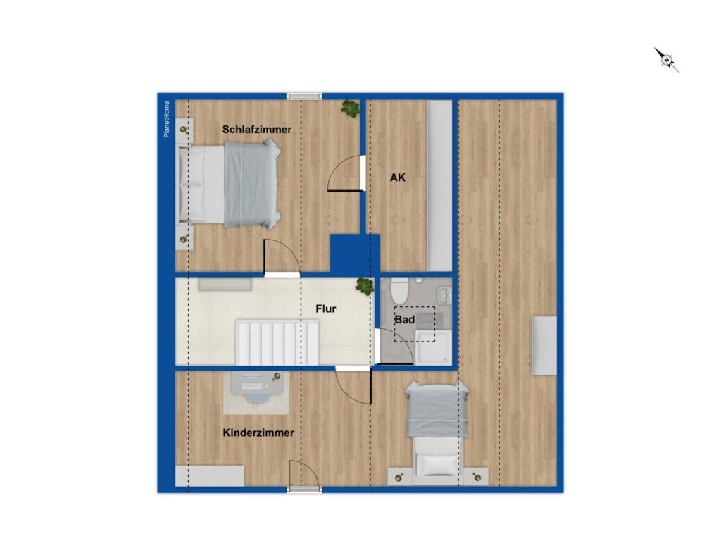Grundriss Dachgeschoss