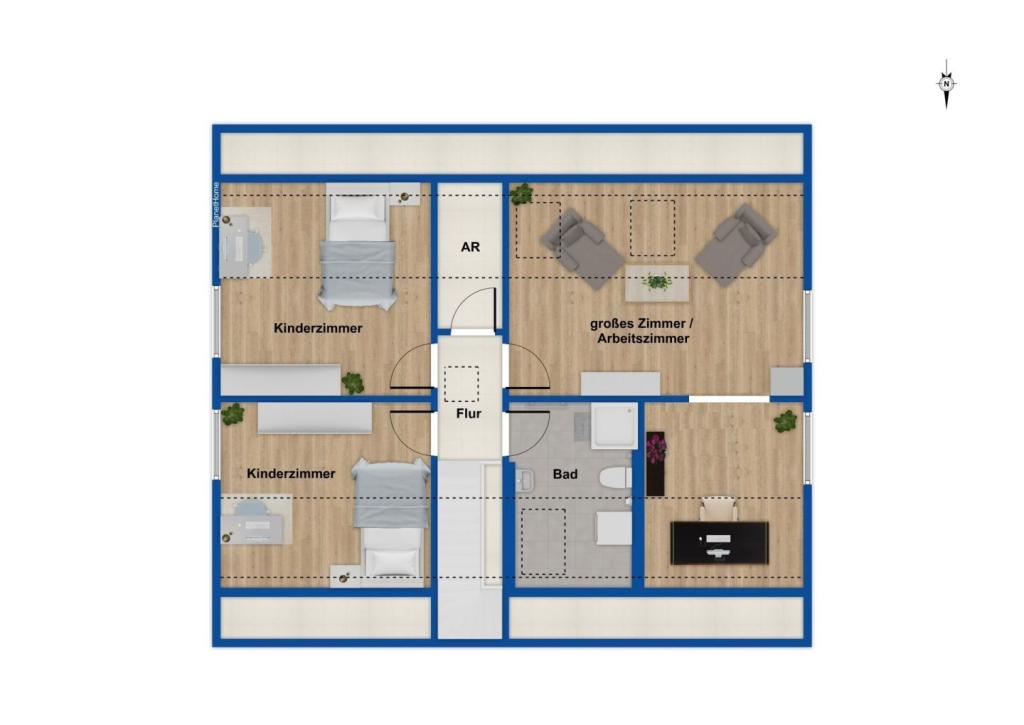Grundriss - Dachgeschoss