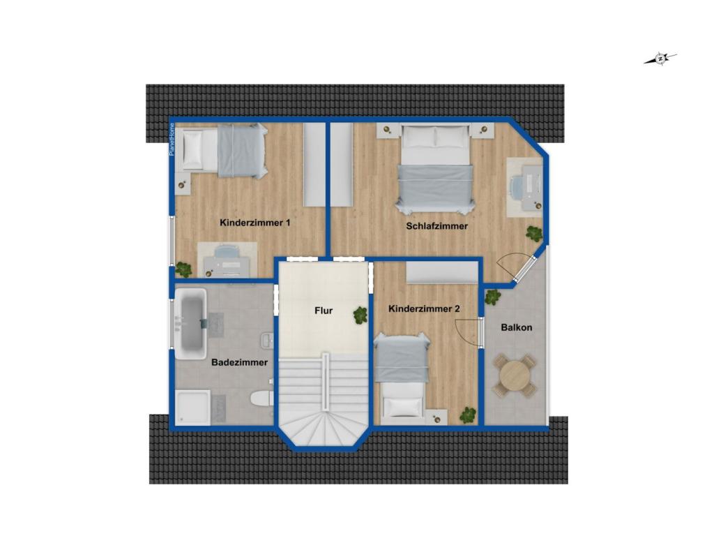Grundriss - Dachgeschoss 