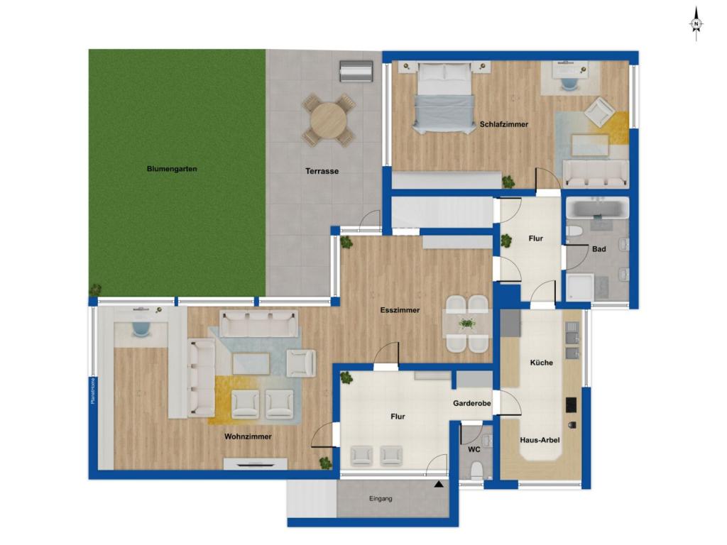 Grundriss Erdgeschoss