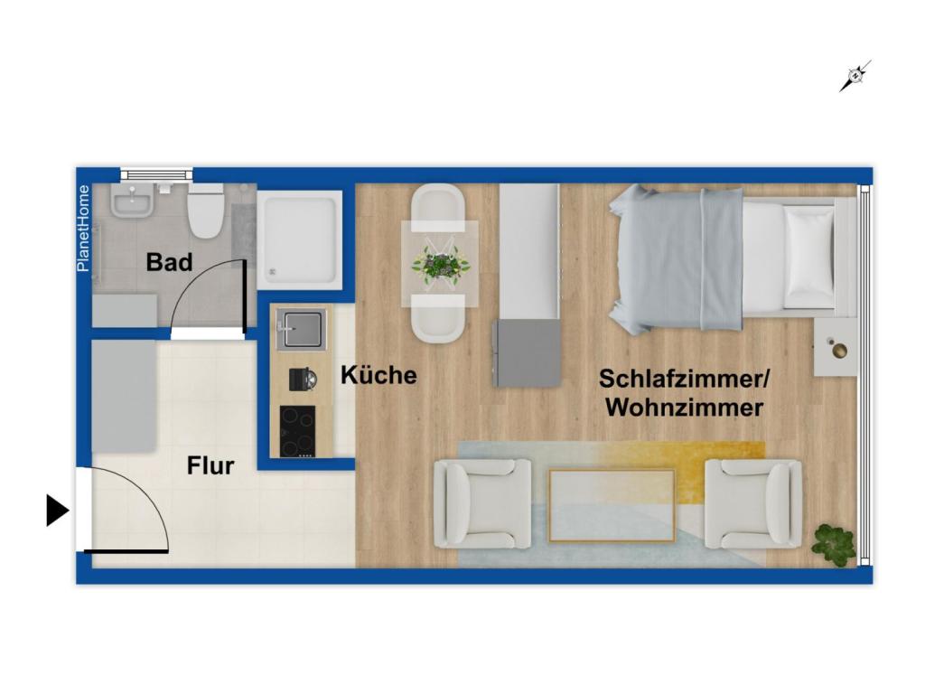 Grundriss - 3. Obergeschoss