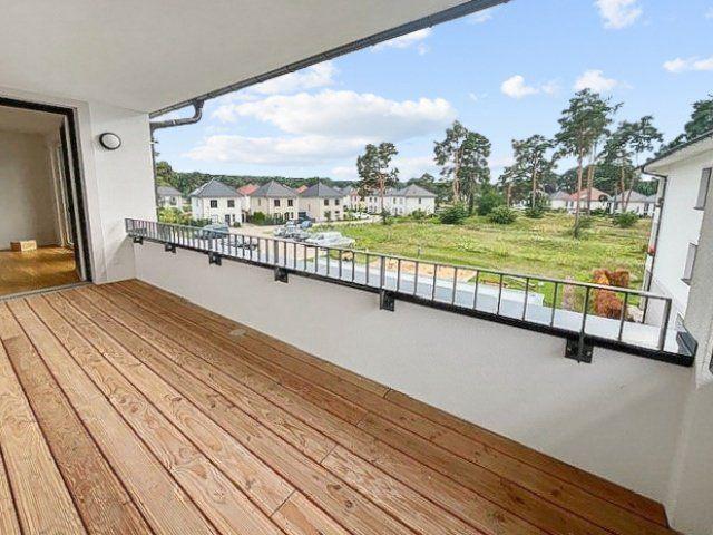 Blick vom Balkon