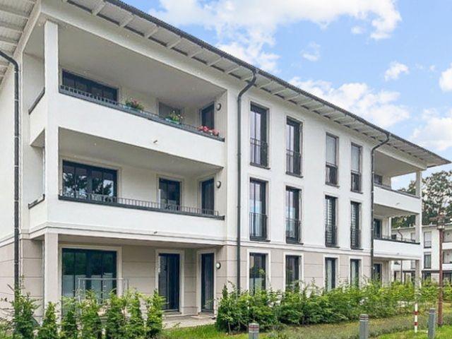 Blick zum Balkon