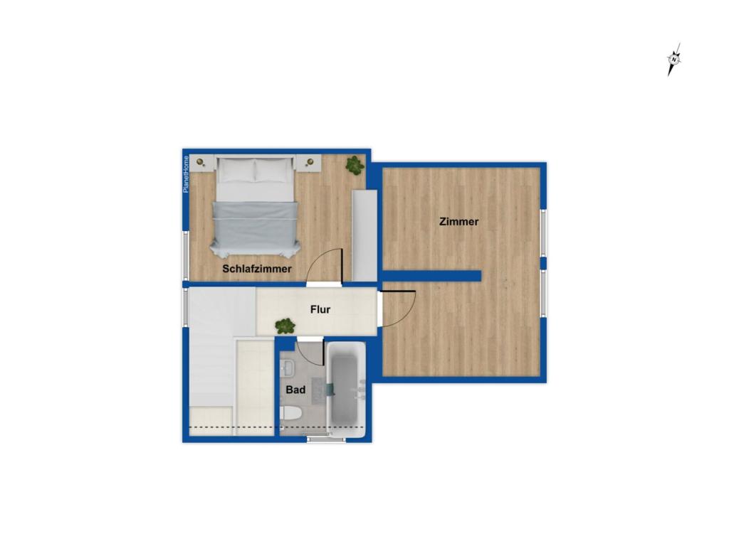 Grundriss Dachgeschoss