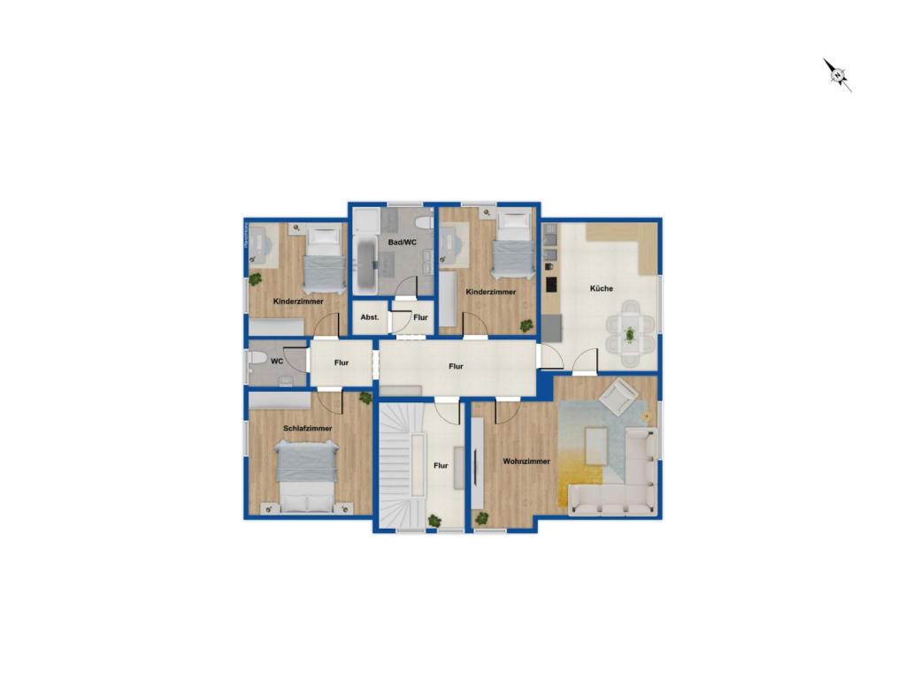 Grundriss 1. Obergeschoss