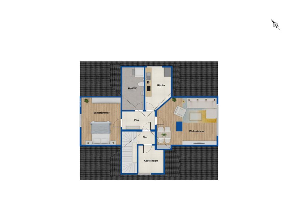 Grundriss 2. Obergeschoss