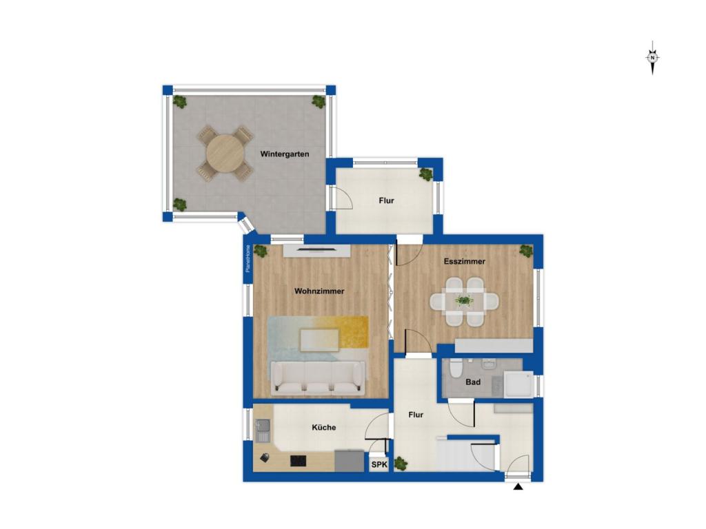 Grundriss Erdgeschoss