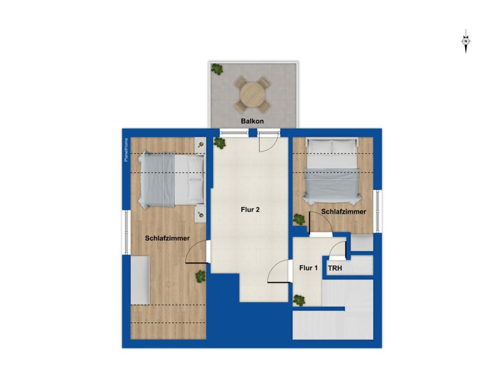 Grundriss Obergeschoss