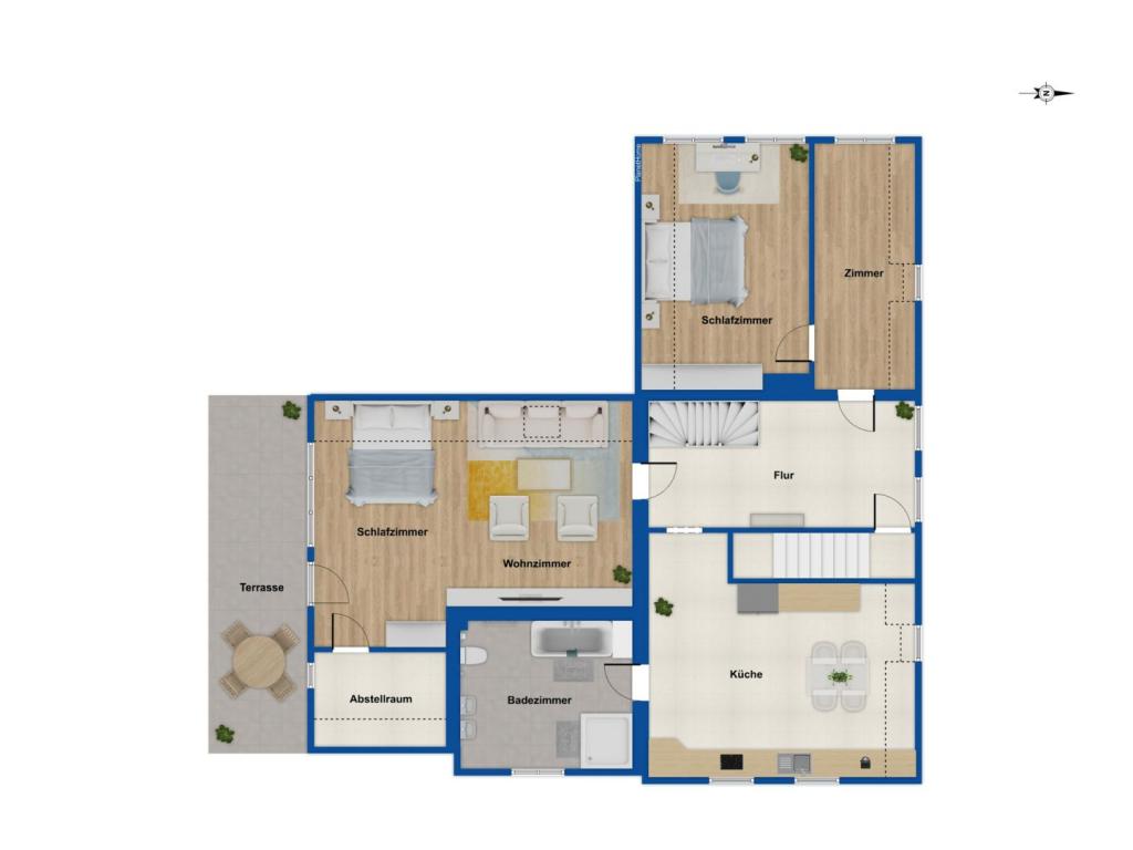 Grundriss Obergeschoss