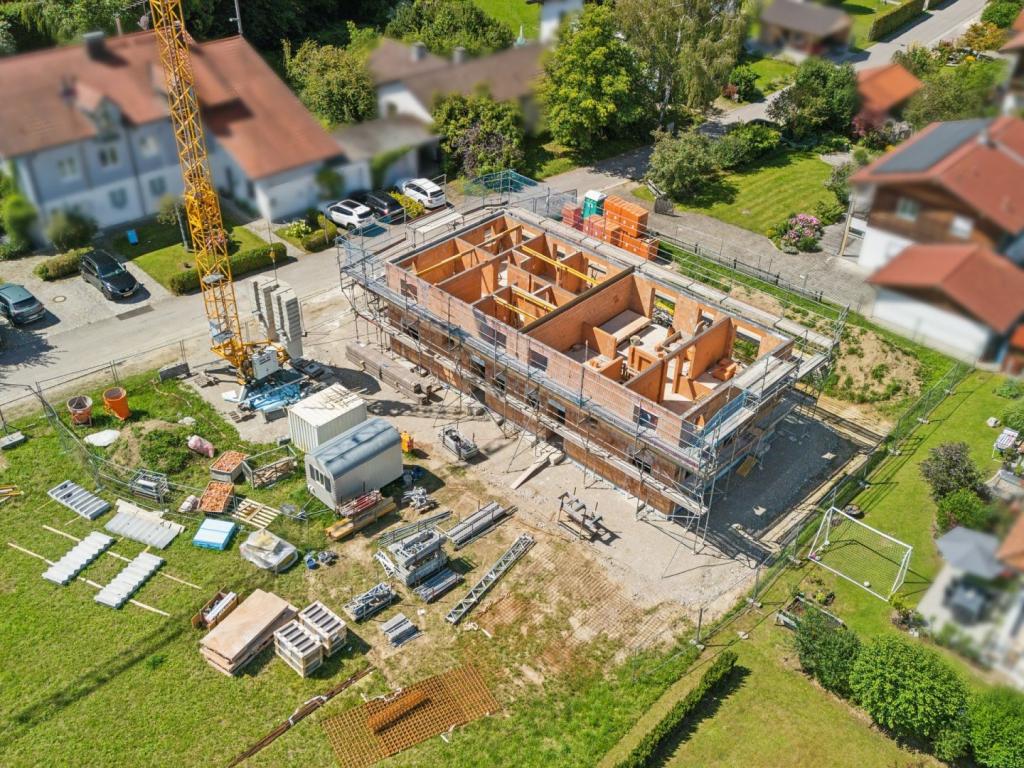 Ansicht Rohbau