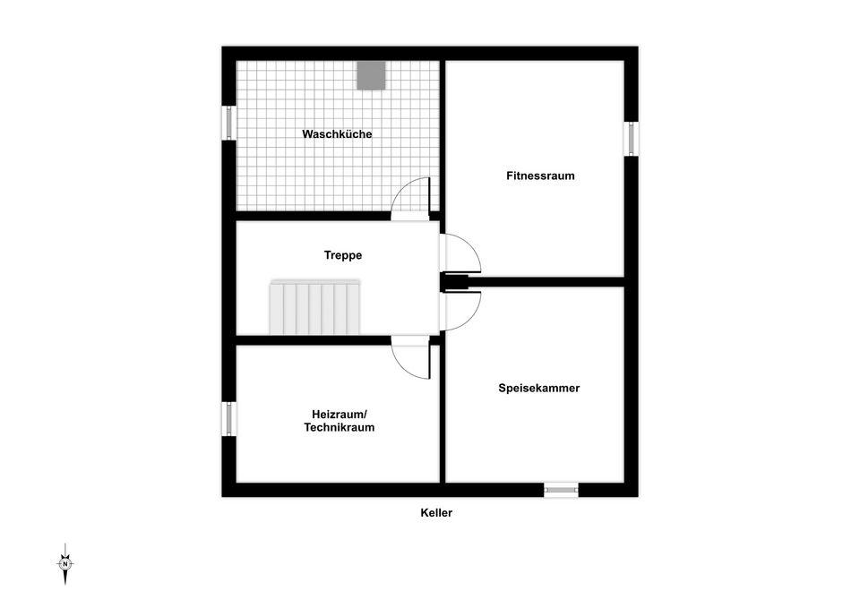 Grundriss Untergeschoss