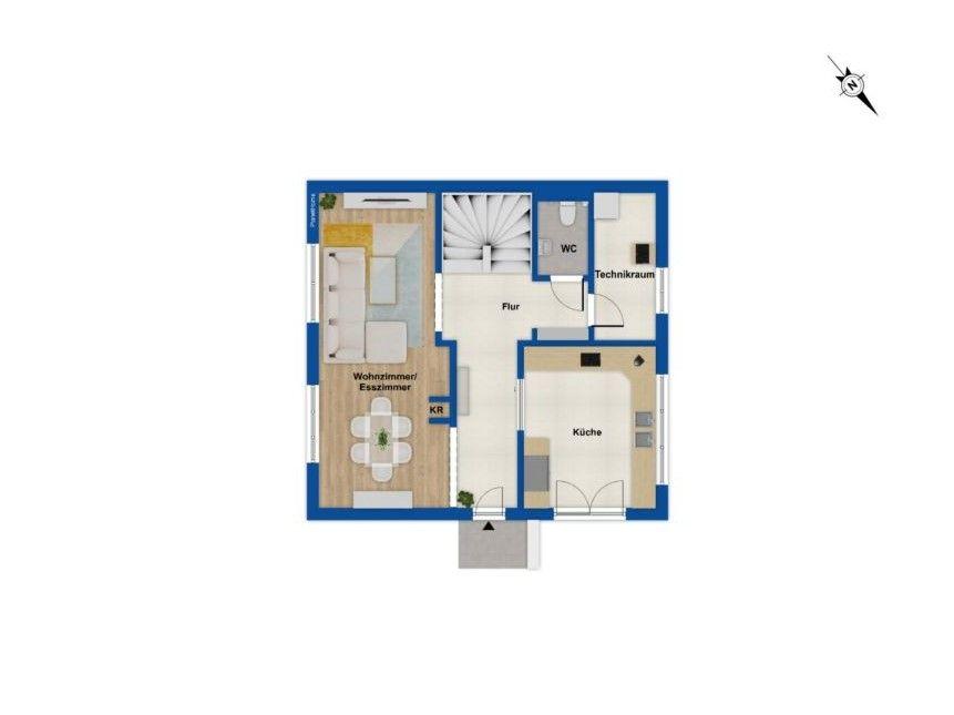 Grundriss Erdgeschoss