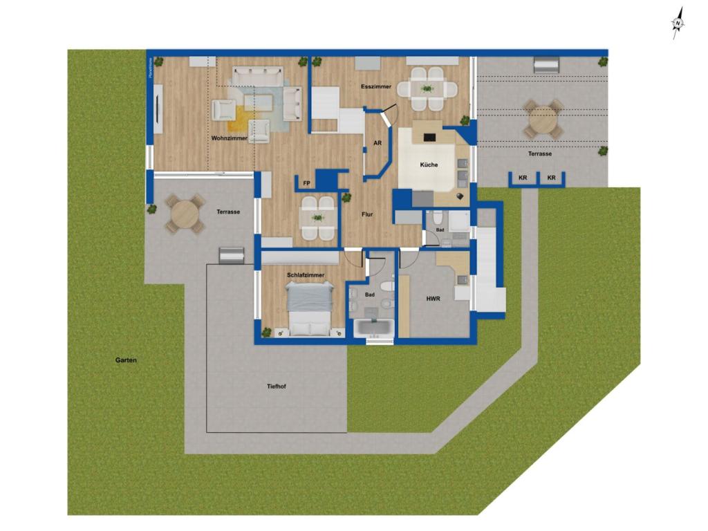 Grundriss - Erdgeschoss