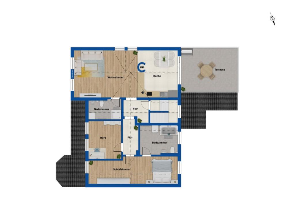 Grundriss Dachgeschoss