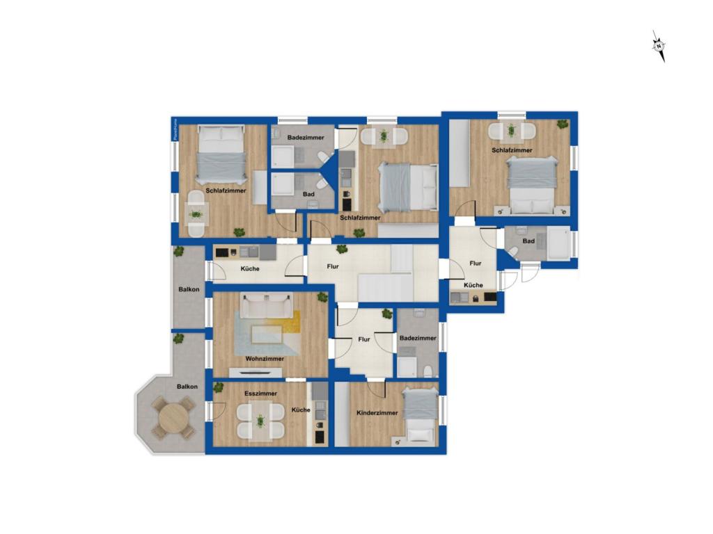 Grundriss Obergeschoss