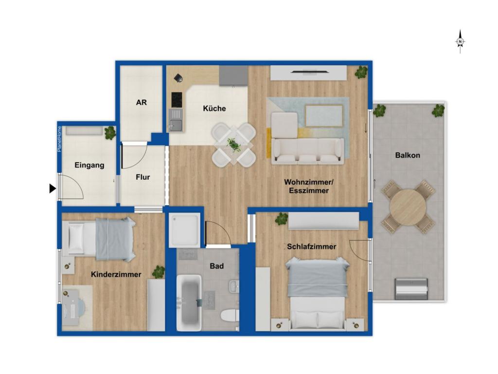 Grundriss - 2. Obergeschoss
