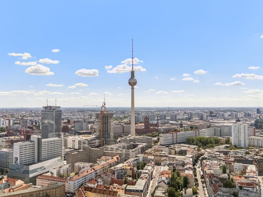 Alexanderplatz und Fernsehturm
