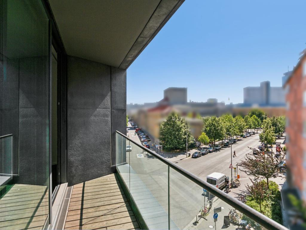 Aussicht vom Balkon
