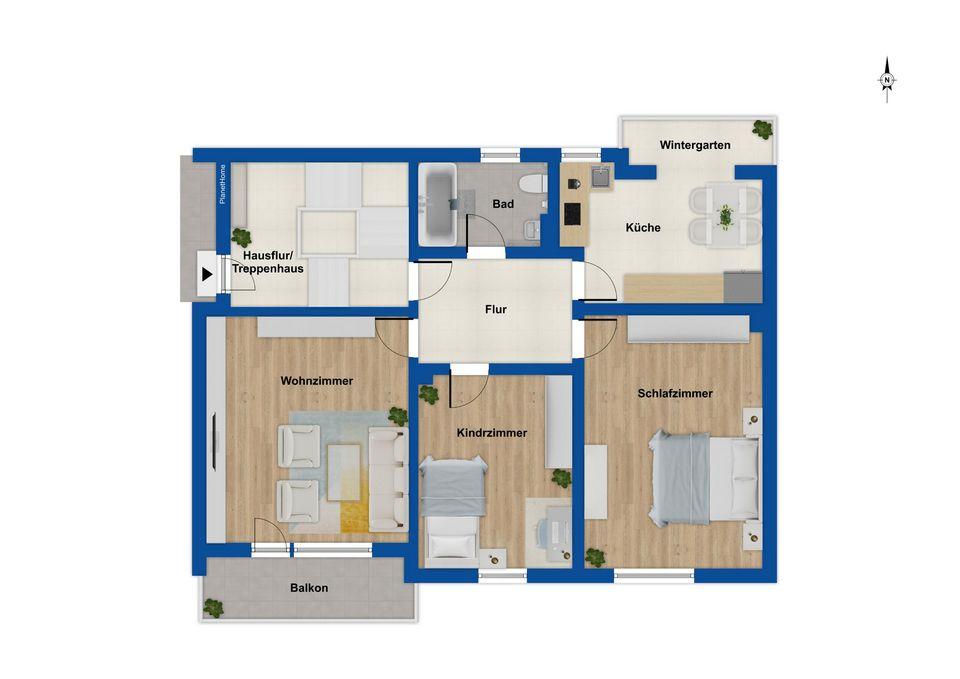 Grundriss Erdgeschoss