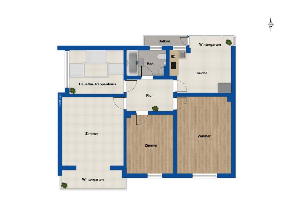 Grundriss Obergeschoss