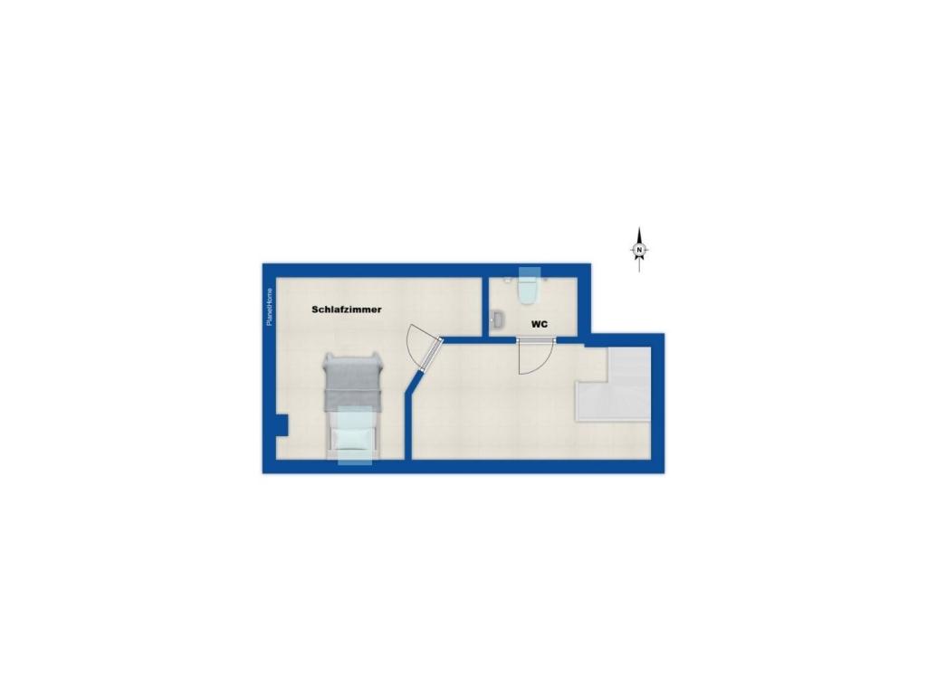 Grundriss Maisonette 3. OG