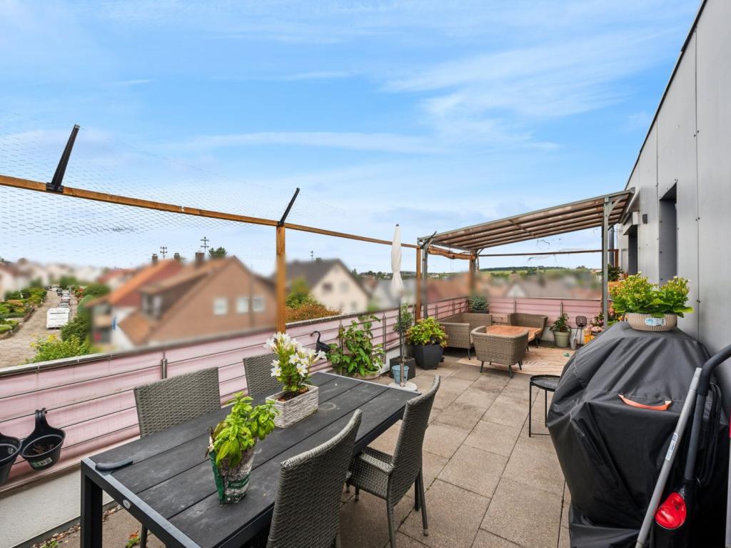 Große Dachterrasse