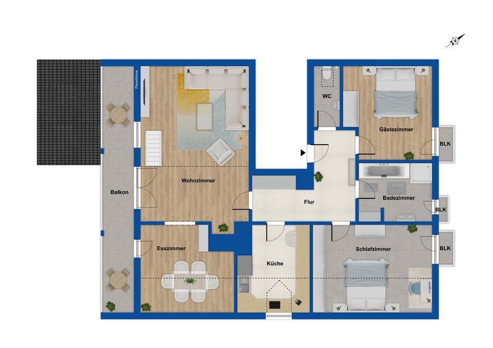 Grundriss Dachgeschoss