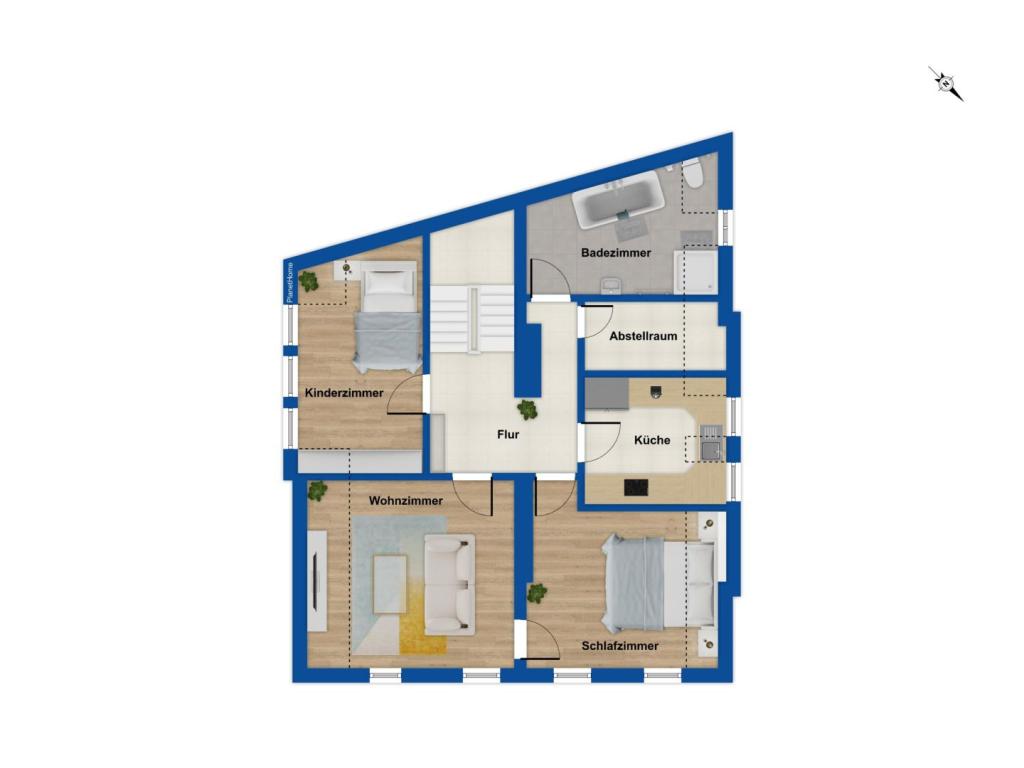 Grundriss Obergeschoss