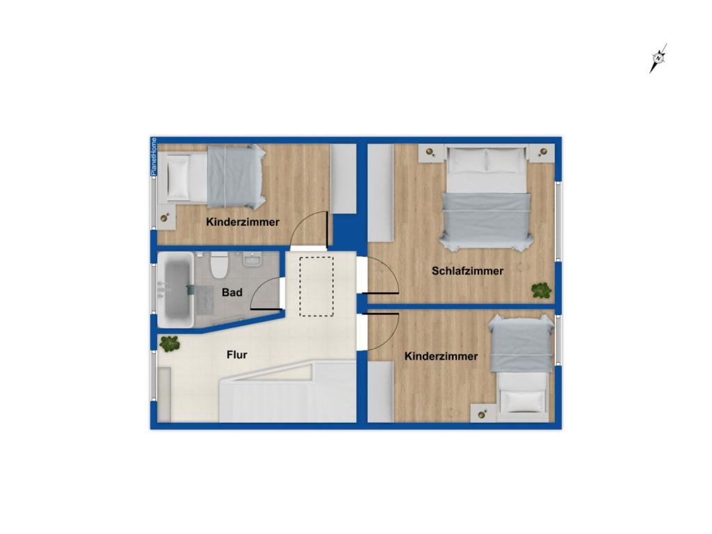 Grundriss Obergeschoss