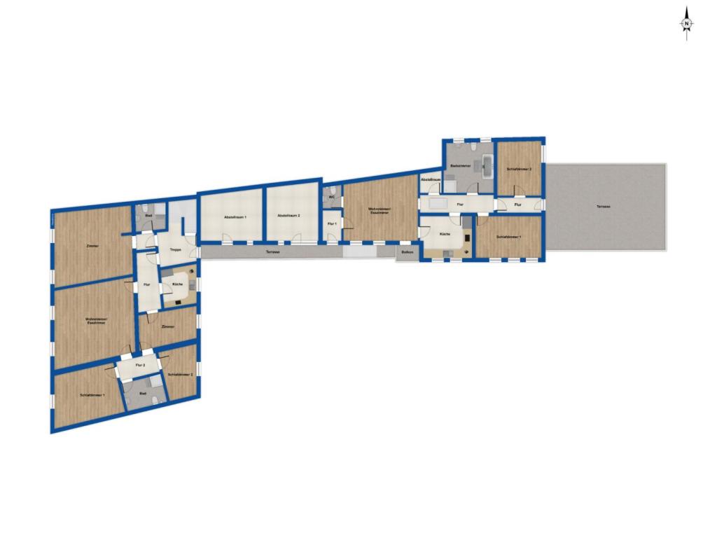 Grundriss Obergeschoss