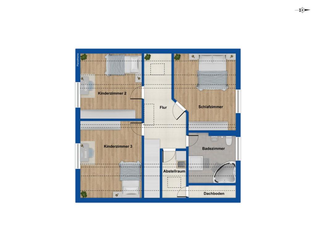 Grundriss - Dachgeschoss