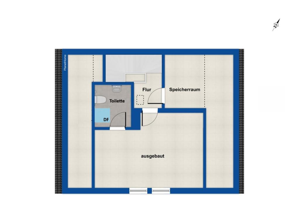 Grundriss Dachgeschoss