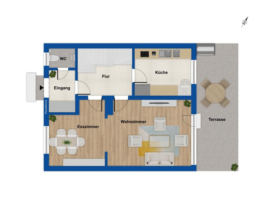 Grundriss Erdgeschoss