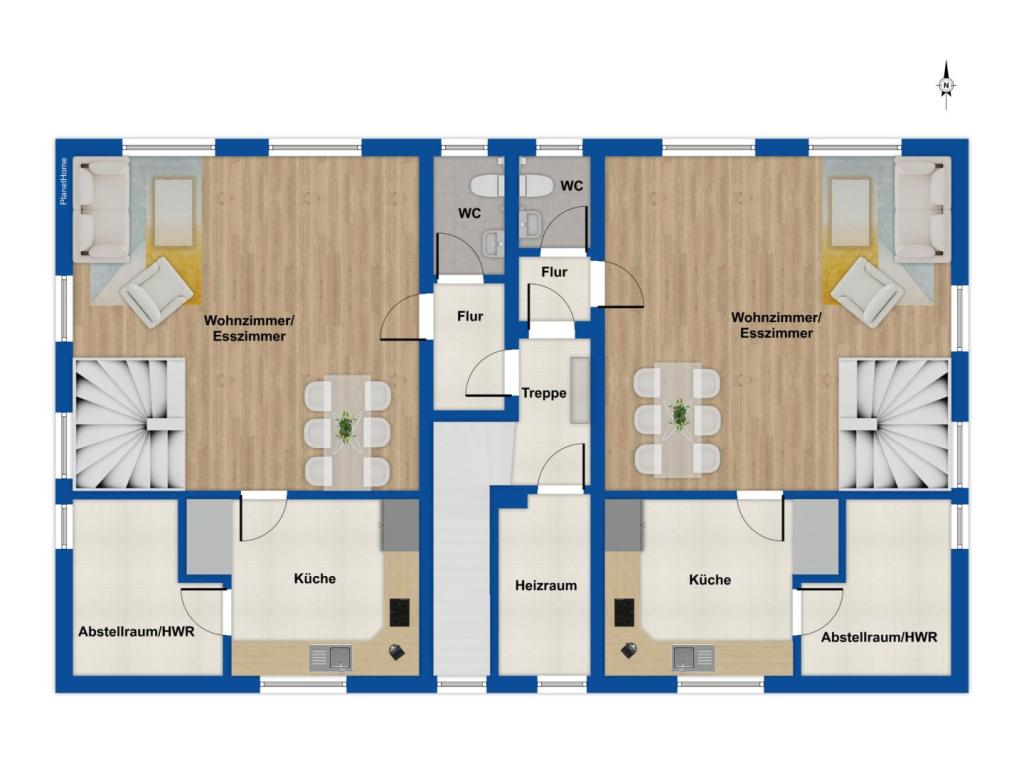 Grundriss Obergeschoss