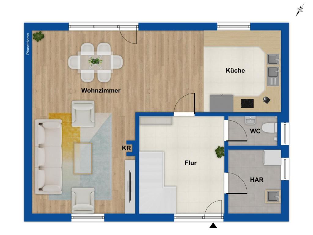 Grundriss Erdgeschoss