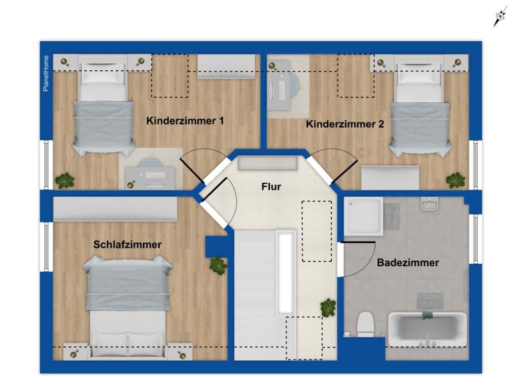 Grundriss Obergeschoss