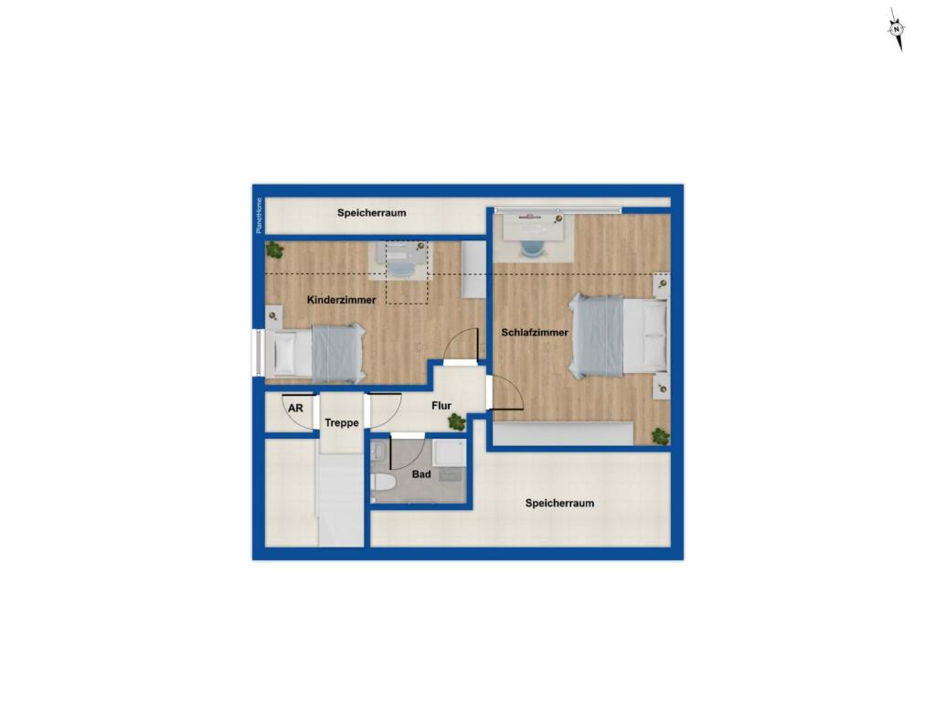 Grundriss Dachgeschoss