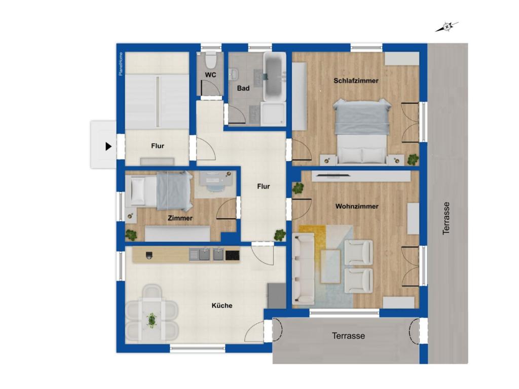 Grundriss Erdgeschoss